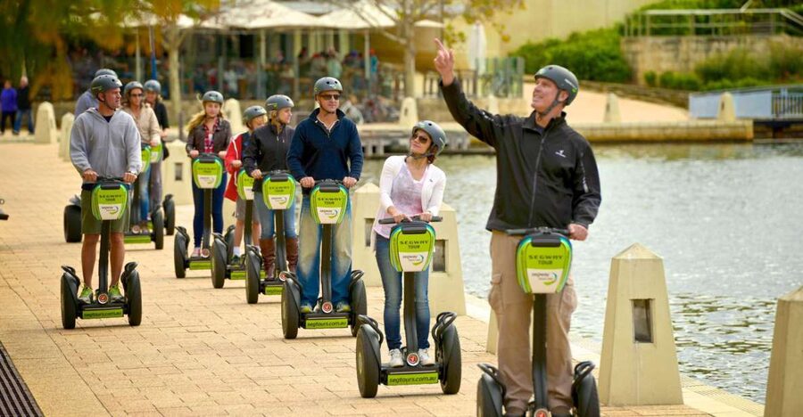 Perth Segway 1.5-Hour East Tour - Following the Swan River through Fraser Point wetlands