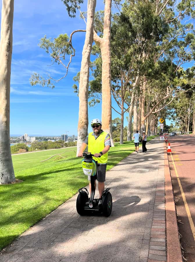 Perth Segway 1.5 Hour Kings Park Tour - Returning through Perth’s historic streets