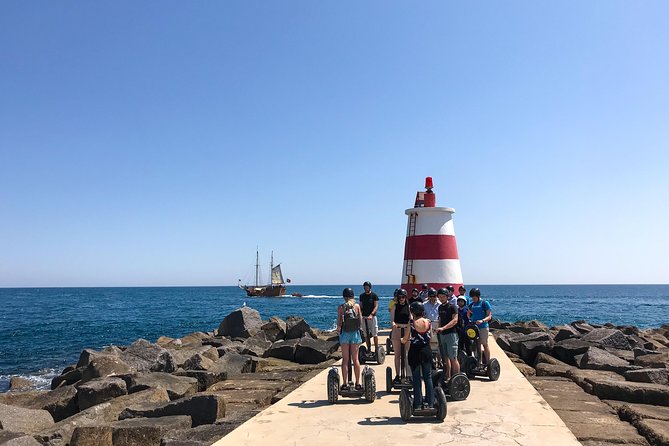 Portimao Segway Tour - Praia da Rocha from above and below