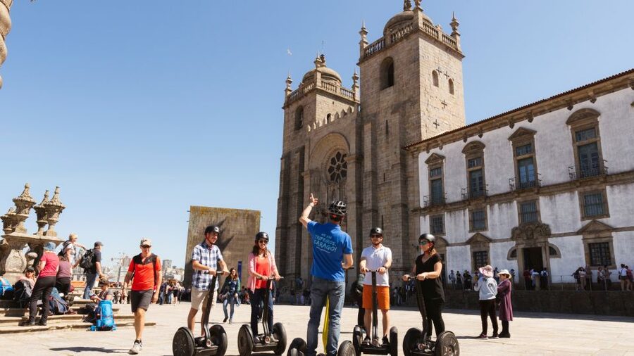 Porto: City Highlights Guided Segway Tour - São Bento Station and Porto’s tilework
