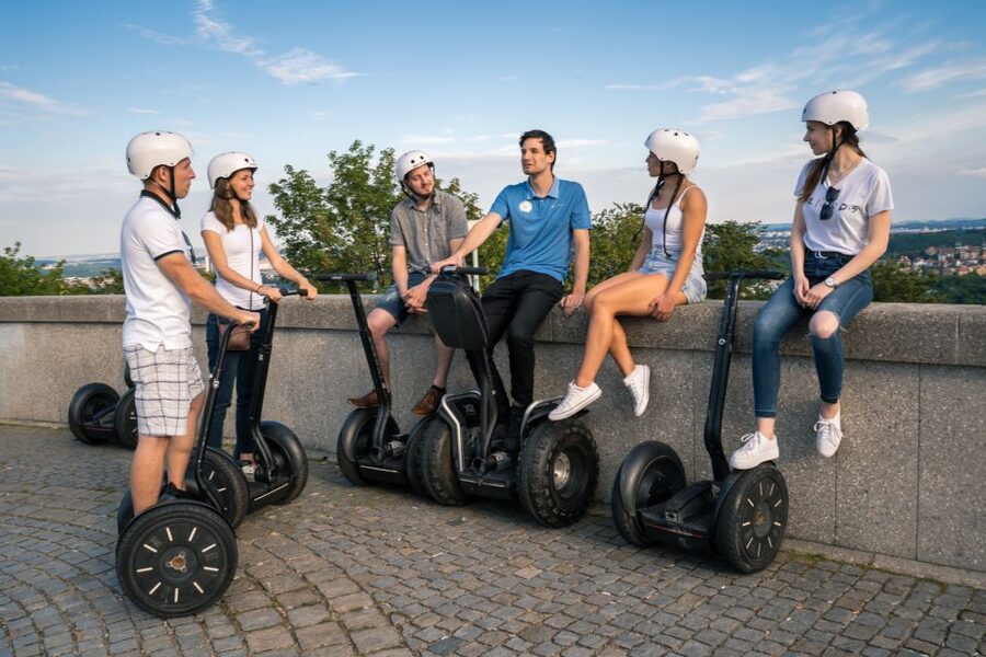 Prague: 1.5-Hours Sightseeing Tour by Segway - Learning to control the Segway