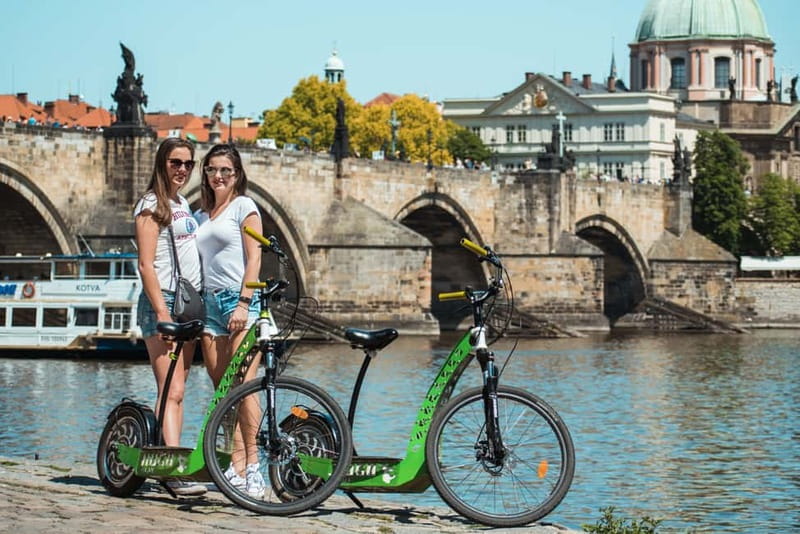 Prague: 4 Hours Grand City Tour by Segway & E-Scooter - Letná Park and the views over the city