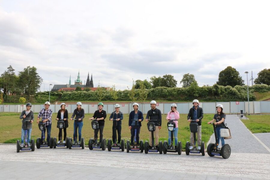 Prague: Castle and Monastery Segway Tour - Embassy streets, parks, and Prague’s Beverly Hills