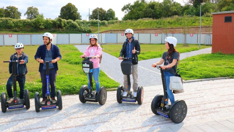 Prague: Castle and Monastery Segway Tour - Strahov Monastery and the 15th-century brewery