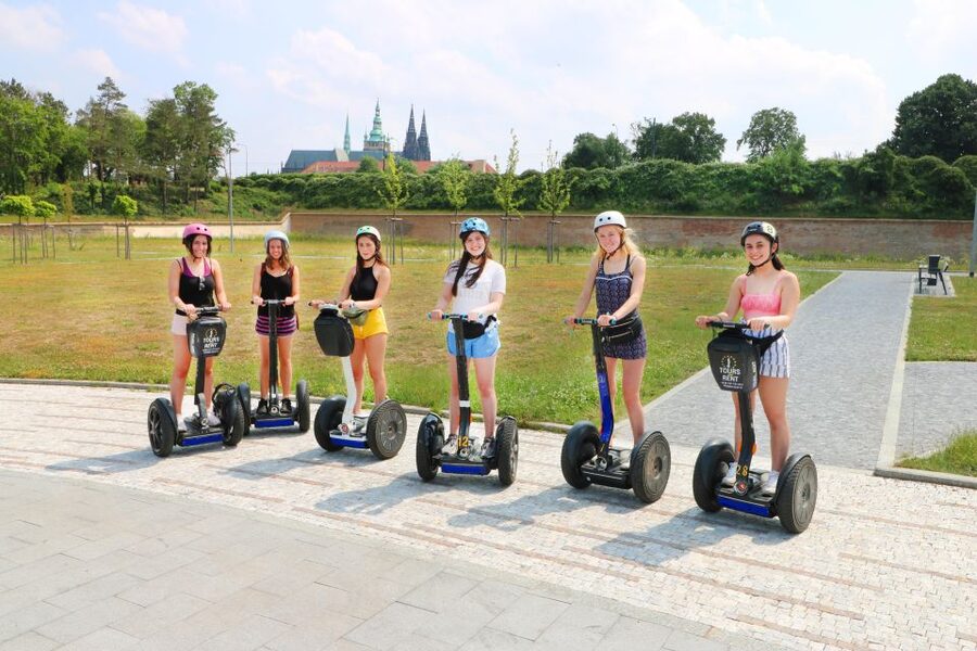 Prague: Castle and Monastery Segway Tour - John Lennon Wall and the short city stop