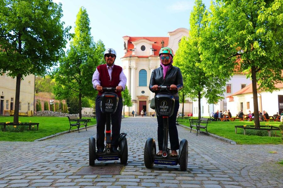 Prague: Castle and Monastery Segway Tour - Safety, comfort, and who should book