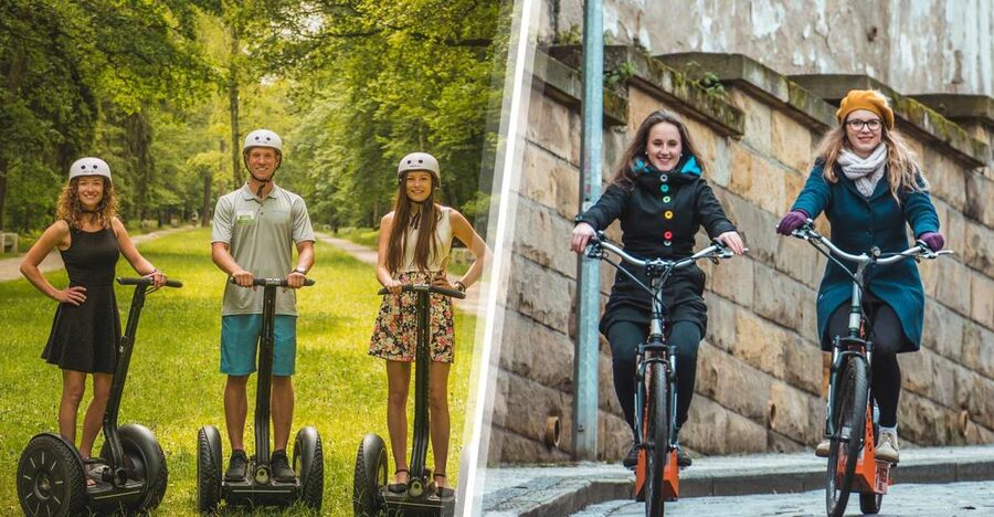 Prague: Combined Segway & E-Scooter City Highlights Tour - Prague Castle, Loreto, and Strahov