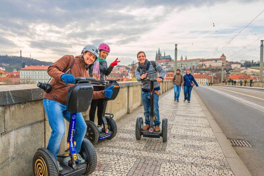 Prague: Grand Segway and eScooter Live Guided City Tour - Why this tour covers more than a walking route