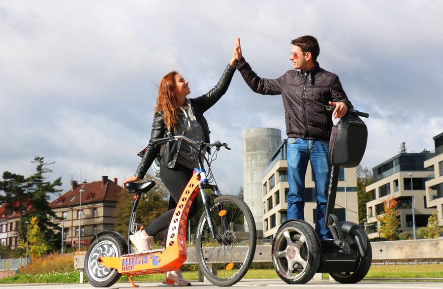 Prague: Grand Segway and eScooter Live Guided City Tour - Lennon Wall and Kampa Island