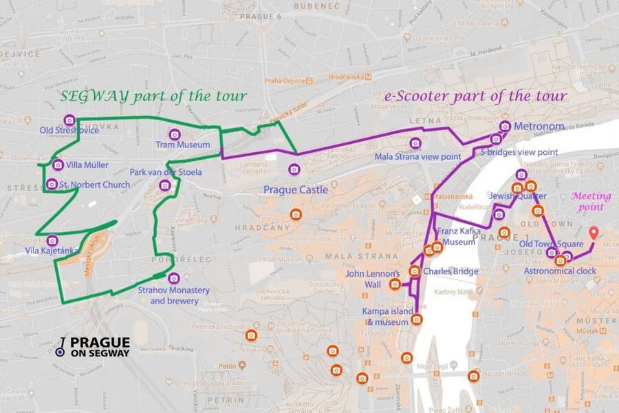 Prague: Half-Day Guided Tour by Segway and E-Scooter - Why the Segway and e-scooter pairing works in Prague