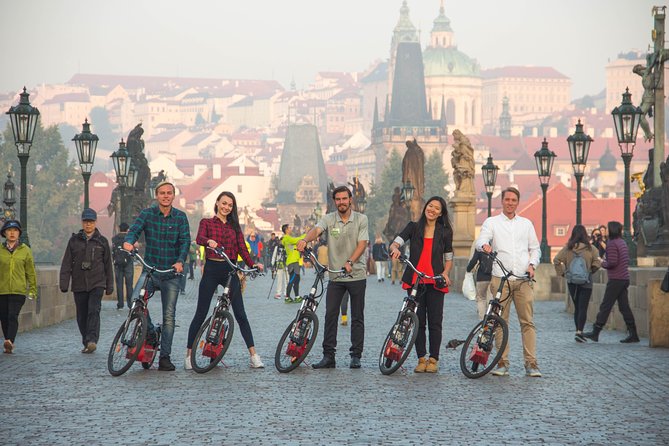 Prague Segway & E-Scooter Grand City Tour - Switching to a Segway at Strahov Stadium