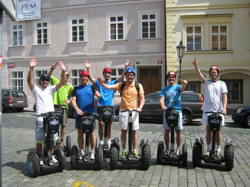 Prague: Segway Sightseeing Live-Guided Tour - Maxe Van Der Stoela Park and the greener side of Prague