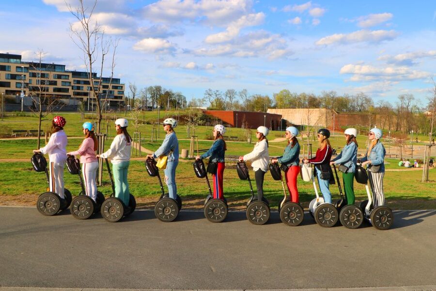 Prague: Segway Sightseeing Live-Guided Tour - Learning to control the Segway