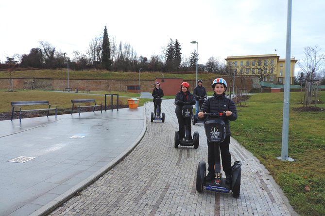 Prague Segway Tour - 3-hour Double Monastery & Brewery Tour - The park and the ride back