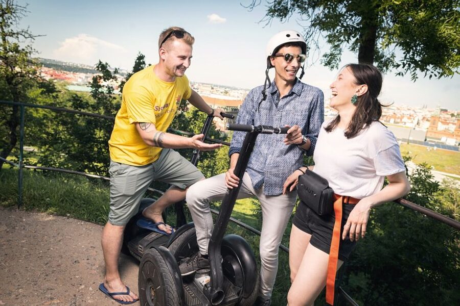 Prague: Segway Tour + Taxi Transfer & Monasteries mini-group - Bellavista viewpoint and the best panorama