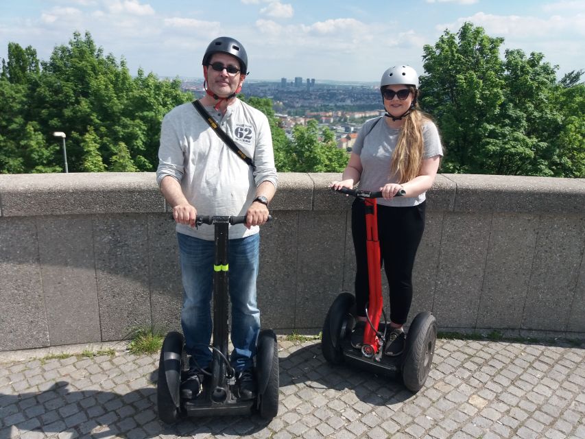 Prague Segway Tour with Oldest Monasteries and Free Taxi - Riding through Prague’s parks and District 6