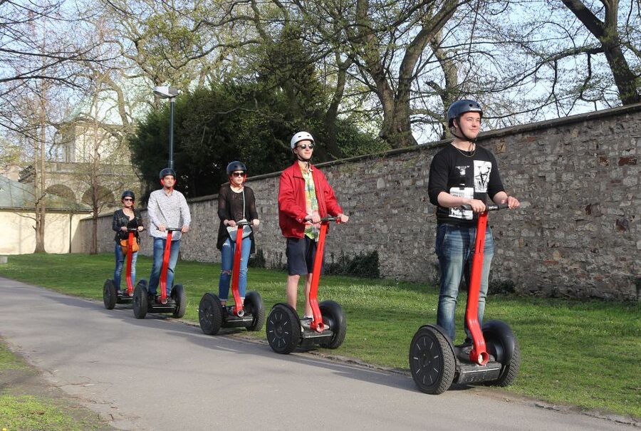 Prague Segway Tour with Oldest Monasteries and Free Taxi - Safety, comfort, and the Segways themselves
