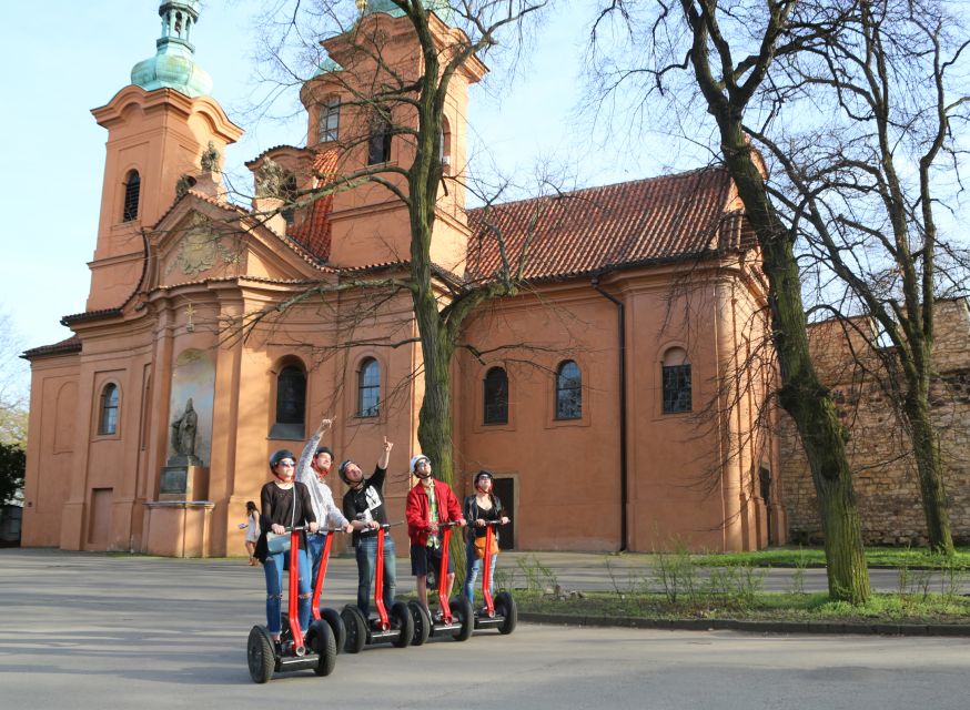 Prague Segway Tour with Oldest Monasteries and Free Taxi - Starting at the world’s largest stadium