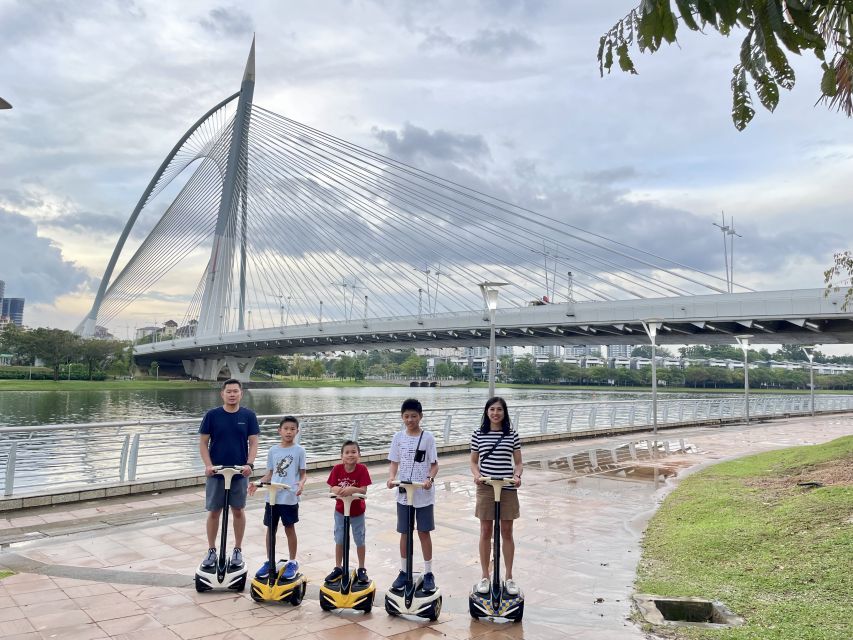 Putrajaya City in the Garden Exploration Segway Tour - Seri Wawasan Bridge is the visual centerpiece