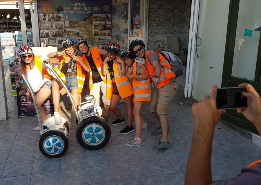 Rethymno: Old Town Segway Tour - Neratze Mosque and the first Old Town lanes