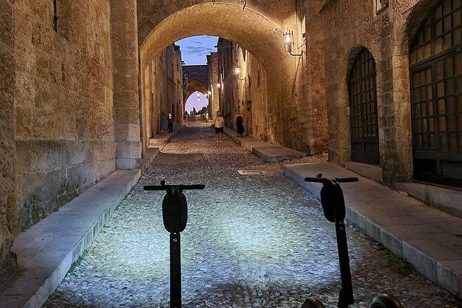 Rhodes by Night Segway Route - Riding the Street of the Knights