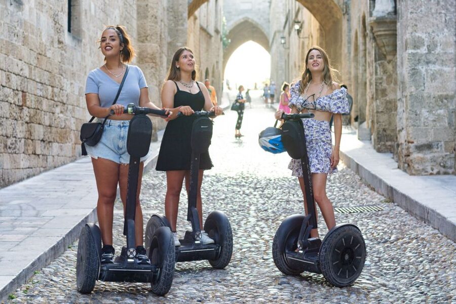 Rhodes: Explore the New and Medieval City on a Segway - Photo stops and the ride back