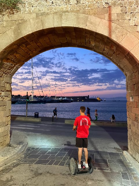 Rhodes: Rhodes by night Segway route - Why Rhodes looks best after dark