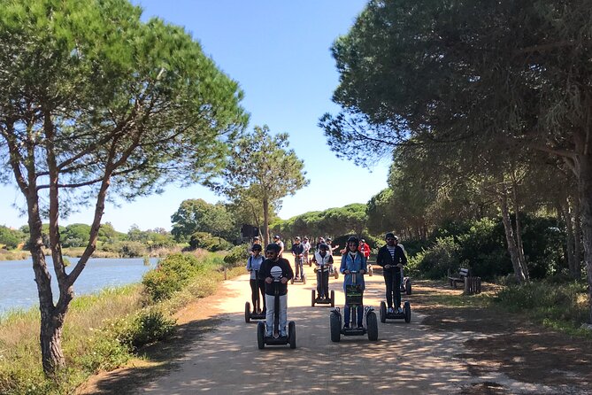 Ria Formosa Natural Park Birdwatching Segway Tour from Faro - Learning to ride before the birds appear