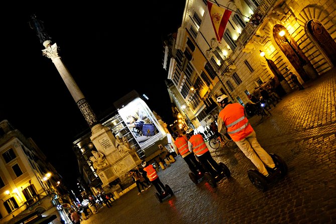 Rome at Night Segway Small Group Tour - Trevi Fountain after dark
