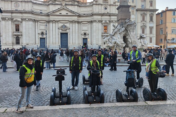 Rome at Night Segway Small Group Tour - Sant’Ignazio and the clever ceiling illusion