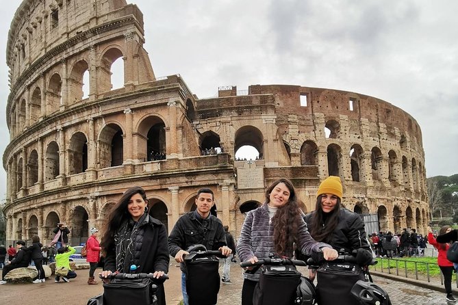 Rome Private Segway Tour - The Colosseum and Imperial Forum road