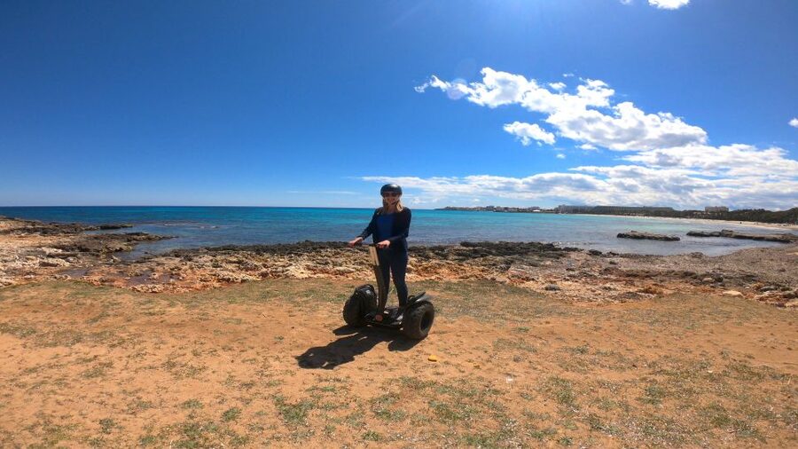 Sa Coma: Off-Road Segway Tour to Castell Punta de n'Amer - Into Punta de n’Amer Nature Park