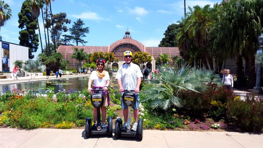 San Diego: Balboa Park Segway Tour - Getting comfortable before the tour leaves