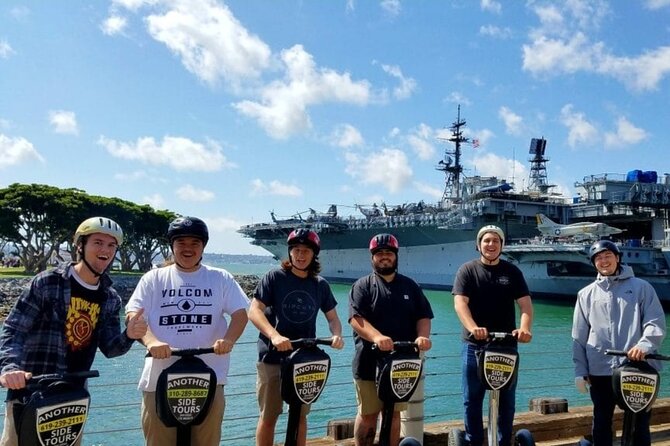 San Diego Segway Tour - Portside Pier and the big waterfront photo stop