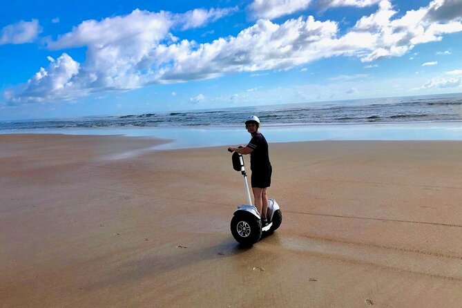 Segs On The Beach Segway Cruise - Riding Daytona Beach on a wide-tire Segway