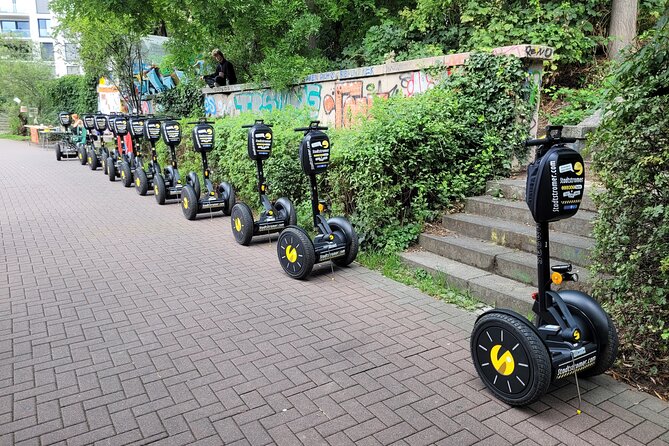 Segway city tour in Leipzig - The indoor course makes beginners feel at home