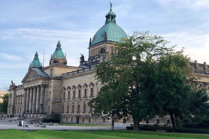 Segway city tour in Leipzig - The Karl Heine Canal is the scenic centerpiece