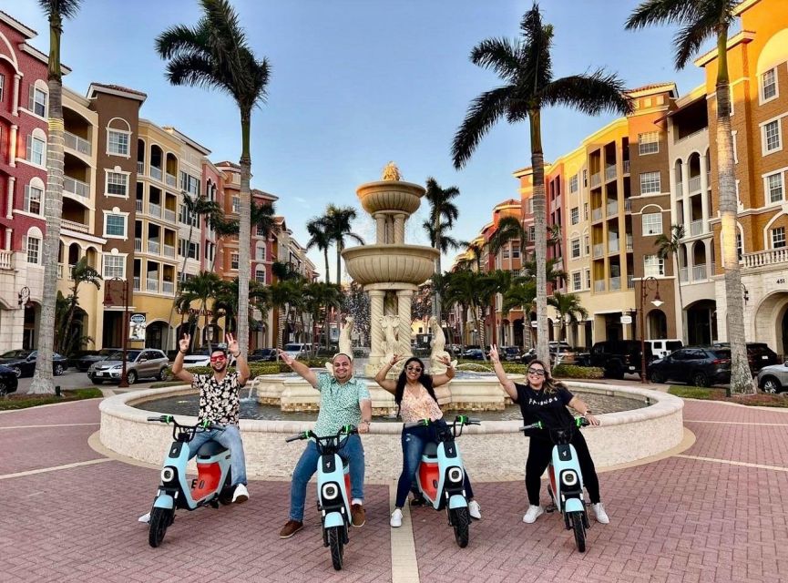 Segway Electric Moped Tour - Fun Activity Downtown Naples - Tin City to Naples Bay