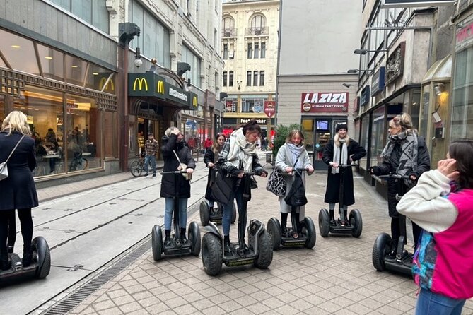 Segway guided Tour in Downtown Budapest - Central square and the Budapest Eye