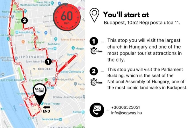 Segway guided Tour in Downtown Budapest - St. Stephen’s Basilica and the city’s grand scale