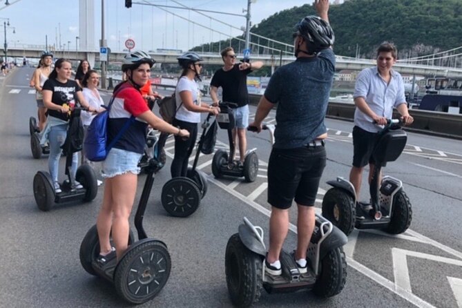 Segway guided Tour in Downtown Budapest - Liberty Square, the National Bank, and difficult memorials