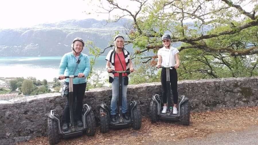 Segway hike 2h00 Aix les Bains between lake and forest - Key points at a glance