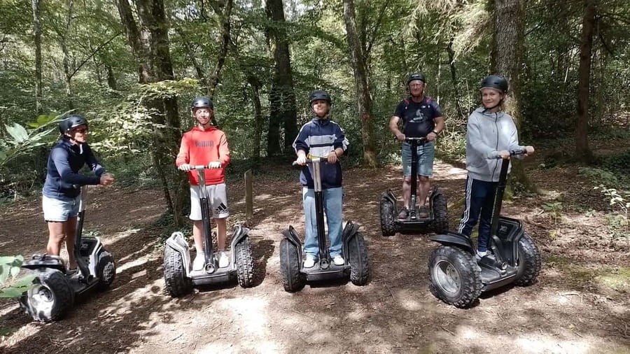 Segway hike 2h00 Aix les Bains between lake and forest - From the Petit Port to the first Segway lesson