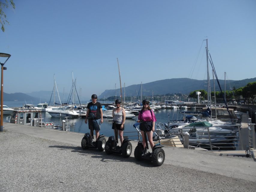 Segway hike 2h00 Aix les Bains between lake and forest - Climbing into Corsuet forest
