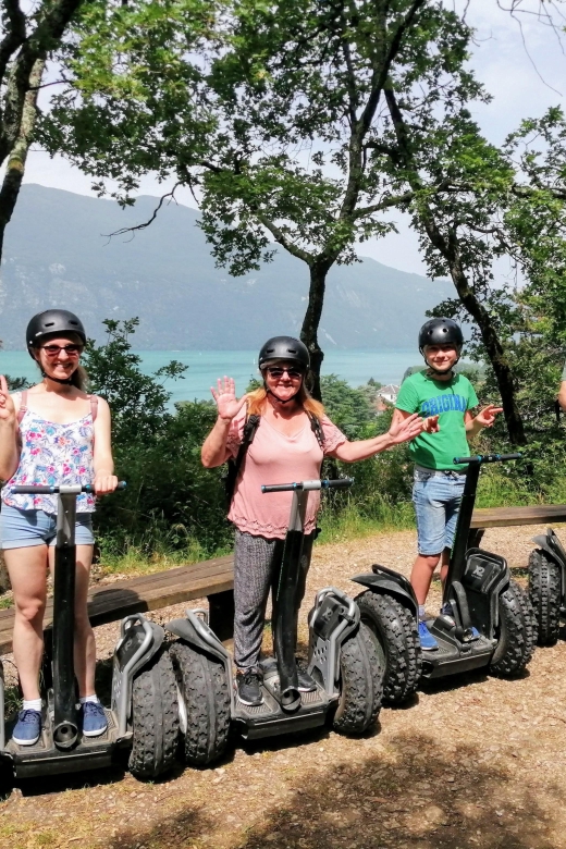 Segway hike 2h00 Aix les Bains between lake and forest - Down through wetland and the wilder shore