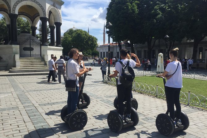Segway Istanbul Old City Tour - Morning - Getting comfortable on the Segway
