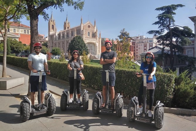 Segway Private Tour in the Historic Center of Madrid - Almudena Cathedral and the Royal Palace view