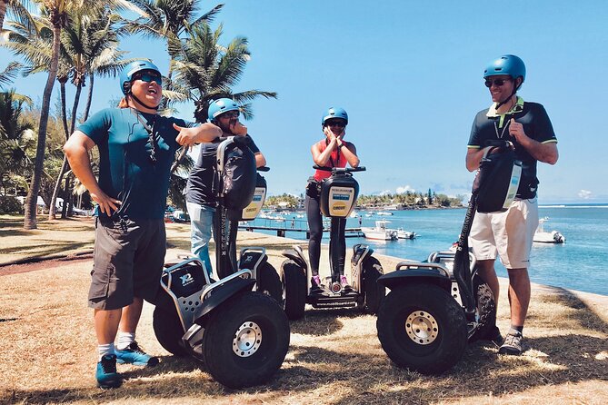 Segway Ride Étang-Salé de la forêt à la mer - Learning to ride before the forest tracks