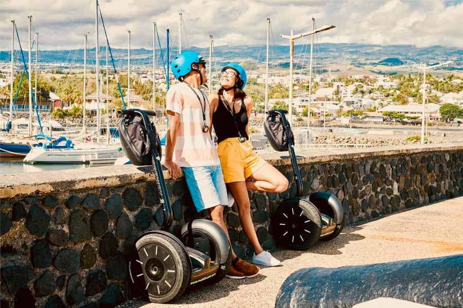 Segway Saint Pierre Town Tour Reunion Island - Petit Boulevard de La Plage and Saint-Pierre Beach