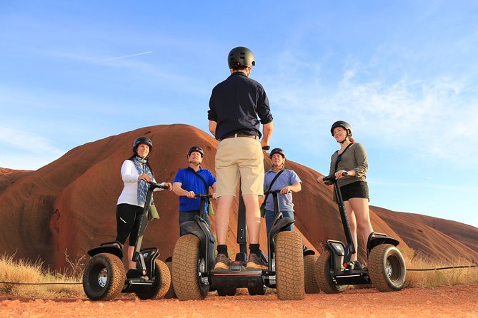 Segway the FULL base of Uluru - Learning to ride before the main circuit